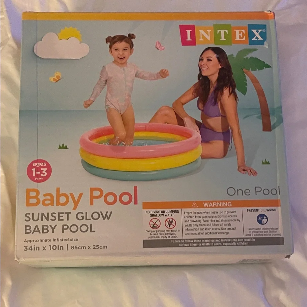 Intex Sunset Glow Baby Pool
